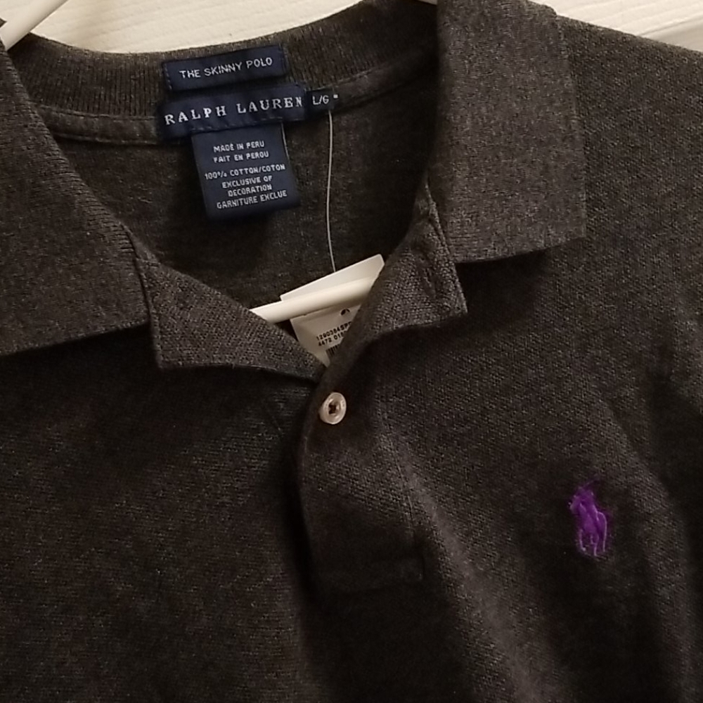 Ralph Lauren The Skinny Polo L NWT